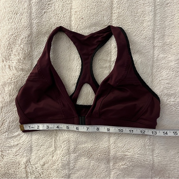 Lululemon burgundy sports bra - women’s medium - Picture 6 of 6